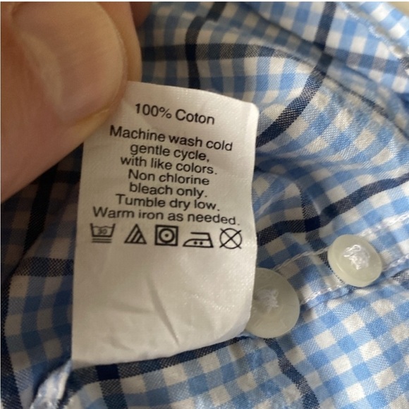 J Crew Factory Cotton Button Down Shirt Size L - Picture 9 of 10